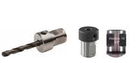 Adapter Weldon19 für Spiralbohrer
