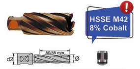 Kernbohrer HSSECo8 lang