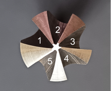 Lade das Bild in den Galerie-Viewer, Präzisions - Kegelsenker HSS-Co5  DIN 335 C   90° mit ungleicher Teilung (ab Ø10,4 3-Flächenanschliff)
